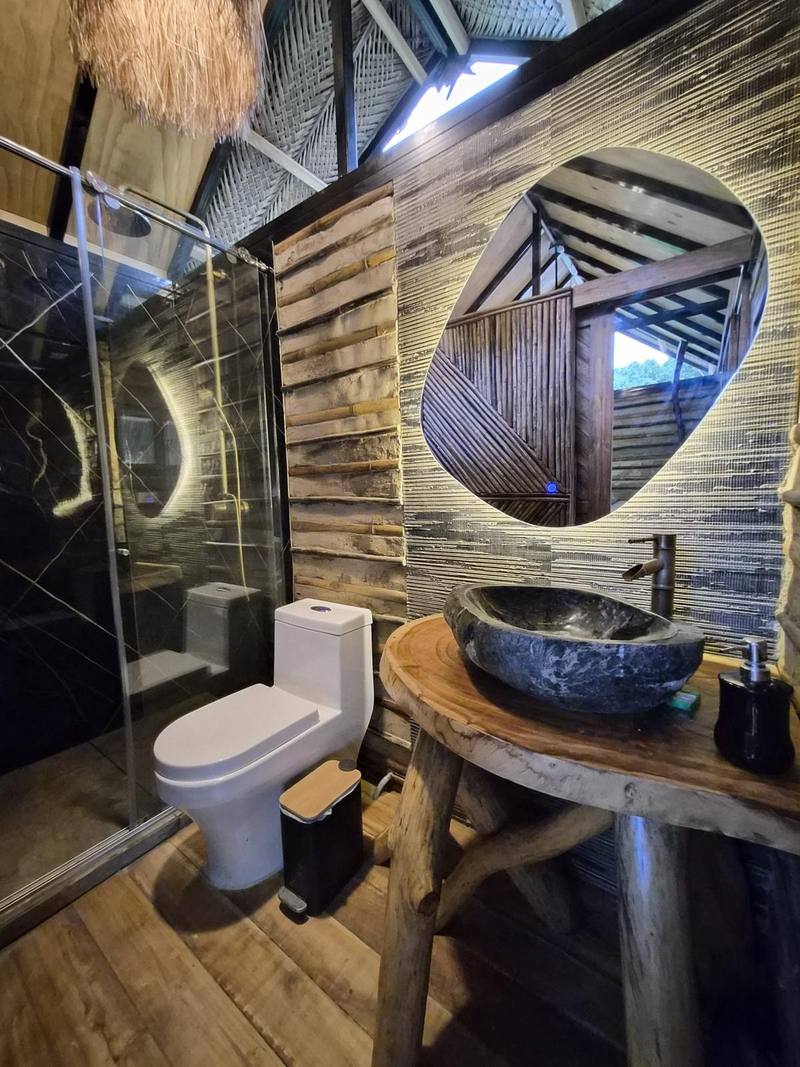 Baño privado de Tierra Magia
