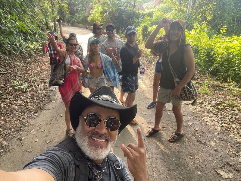 Grupo del taller de bioconstrucción